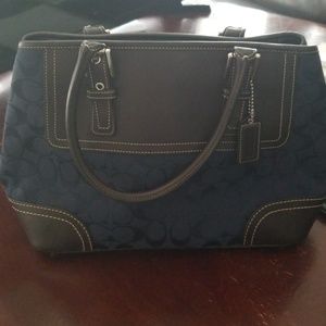 Authentic coach purse